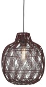 Lustra/Pendul Eco, Bambus, Mendoza visiniu, L