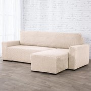 Huse care se întind foarte bine NIAGARA smântânii canapea cu otoman dreapta (l. 200 - 300 cm)