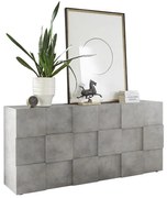 Comodă SERIAN, gri beton