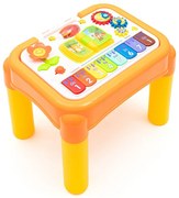 Masă educativă muzicală multifuncțională Baby Mix 3in1, galben