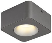 Spot LED aplicat aluminiu gri HANGARAU 1