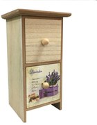 Cutie cu 2 sertare LAVENDER, 13x11x23cm