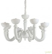 Candelabru elegant cu 8 brate BON BON SP8 BIANCO 094007