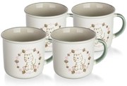 Set de 4 căni din ceramică Banquet  KITTY, 400 ml