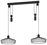 Eglo 43438 - Candelabru pe o sfoară WINKWORTH 2xE27/40W/230V