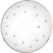 Kolarz 731.13.4.160 - Aplică de perete NONNA, 3 x E27, 60 W, 230 V, Ø 50 cm, în formă de floare, aur roz