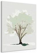 Tablou copac cu atingere de minimalism
