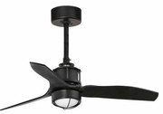 Lustra cu Ventilator si telecomanda JUST FAN XS LED negru