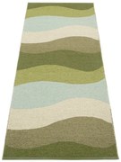 Covor tip traversă pentru interior și exterior verde 70x200 cm Urvi Woods – Pappelina