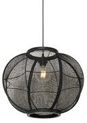 Lampă suspendată orientală neagră 48 cm - Rob