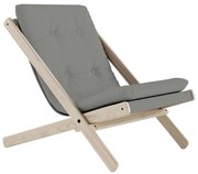 Fotoliu pliabil Karup Design Boogie Raw/Grey
