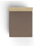 Cearceaf maro din bumbac cu elastic 140x200 cm – Mijolnir