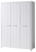 Dulap Vipack Erik, lățime 144 cm, alb