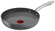 Tigaie Tefal C4240643 Renew+, 28 cm, Acoperire ceramica, Thermo-Signal, Thermo-Fusion, Thermo-Spot, Inductie, Gri