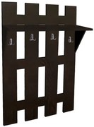 Cuier 4 fasii wenge, 70 x 25 x 100 cm