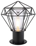 Stalp mic pentru iluminat exterior design modern, IP44 HORACE 31358 GL