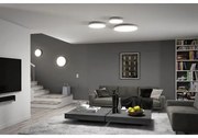 Paulmann 79894 - Plafonieră LED VELORA, 38W, 230V, Ø 60 cm, albă