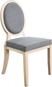 Scaun lemn masiv Heritage Tapițat, 55 × 51 × 97 cm