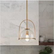 Quintiesse QN-SOMERSET-P-C-HB - Lustră cu tijă SOMERSET, 1x E27/60W/230V, culoare bronz