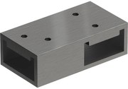 Mexen conector T pentru suporturi perete, gri mat periat - 800-09-66