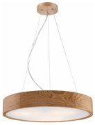 Candelabru pe cablu OAK 3xE27/60W/230V stejar Ø 47,5 cm