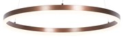 Lampă suspendată design bronz 60 cm cu LED reglabil în 3 trepte - Anello