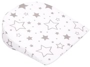 Perna antireflux pentru landou cu husa bumbac detasabila Kidizi Galaxy Grey, model universal