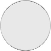 vidaXL Oglindă de perete rotundă, argintiu, Ø 40 cm