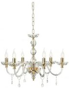 Lustra clasica 6 becuri E14 Brigide Ondaluce