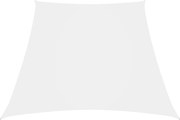 vidaXL Parasolar, alb, 3/5x4 m, țesătură oxford, trapez