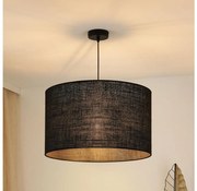 Brilagi - Lustr TUBES ROLLER 1xE27/15W/230V, pr. 50 cm, negru