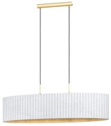 Lustră pe cablu TAMARESCO 2xE27/40W/230V albă Eglo 39764