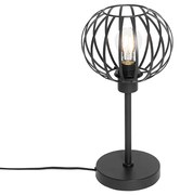 Lampa de masă de design neagră - Johanna