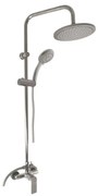 RAV Slezák NL182.5/7MGL - Set de duș cu baterie, finisaj NIL gri lucios