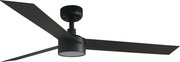 FARO 34291WT1S - Ventilator LED dimabil CRUISER L 18W/230V CCT Ø 132 cm, negru, WT + telecomandă