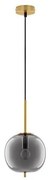 Pendul design modern LATO auriu, opal