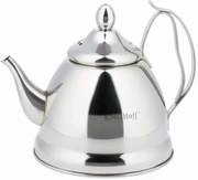 Resigilat: Ceainic cu strecuratoate Kinghoff KH 3761, 1 L, Inductie, Otel inoxidabil