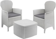 Set de grădină TREE, 3 piese, albă I.P.A.E-Progarden