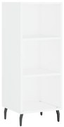 vidaXL Servantă, alb, 34,5x32,5x90 cm, lemn prelucrat