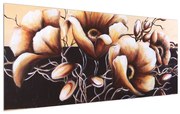 Tablou cu flori (120x50 cm), în 40 de alte dimensiuni noi