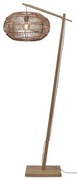 Lampadar eco din bambus cu ratan Madeira nat/48cm, nat