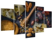 Tablou cu cu fructe uscate (150x105 cm)