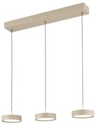 Lustra LED suspendata iluminat ambiental TEIDE khaki