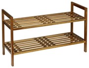 Pantofar în culoare naturală din lemn de acacia 69x40,5x27 cm Fondi – Wenko