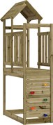 vidaXL Turn de joacă Maro 53 x 110,5 x 214 cm Lemn impregnate solid