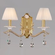 Aplica de perete LUX fabricat manual,cristal Asfour, Vania 2696/2 Bejorama