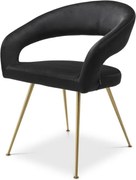 Scaun design elegant LUX Bravo, roche negru 116145 HZ