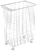 Coș de rufe alb din metal 55 l Tower – YAMAZAKI