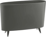 Gazetă MILANO, coș pentru ziare, KOZIOL, bumbac alb