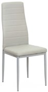 Scaun de sufragerie Collort nova (gri deschis piele ecologică). 772778